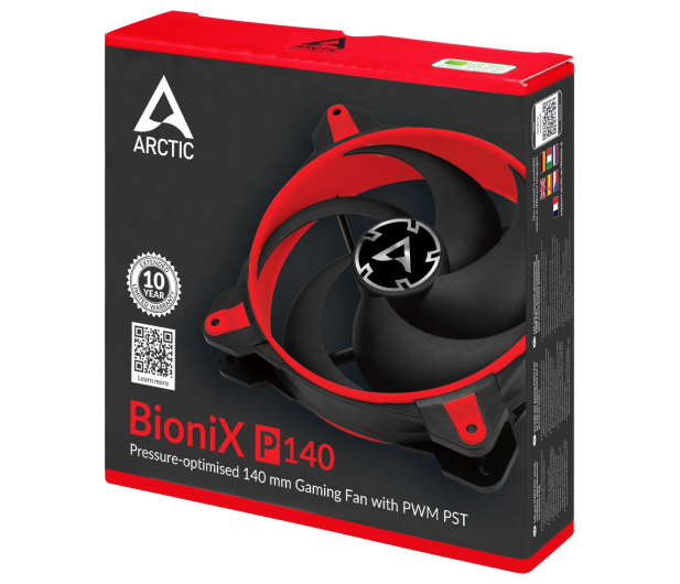 Arctic BioniX P140 Red 140mm - 740896 - zdjęcie 5